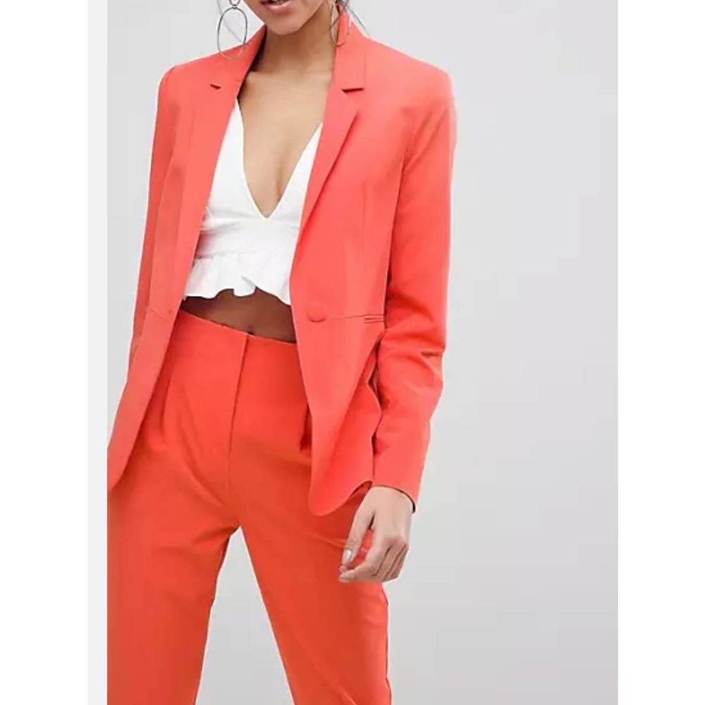 ASOS Coral Blazer & Suit Jacket